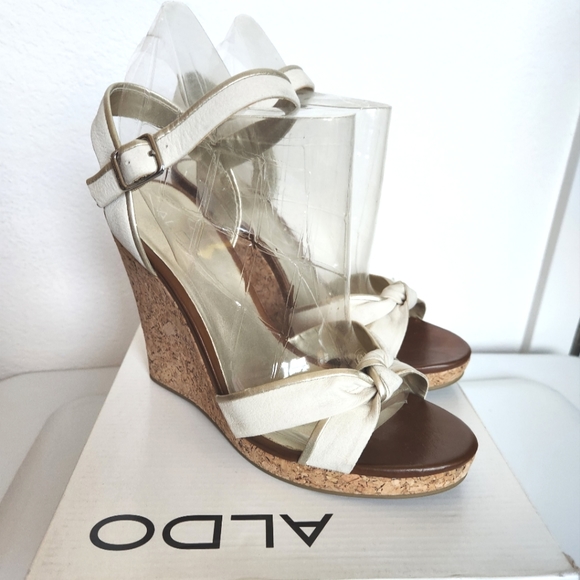 Aldo Breger Wedge Sandal - Picture 3 of 6